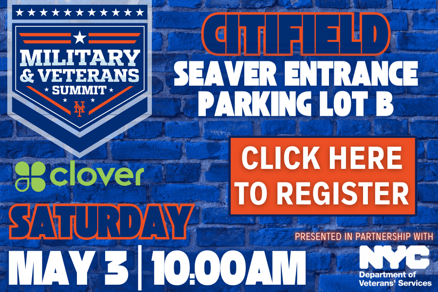 Cover image for Saturday, May 3, 2025: New York Mets Military and Veteran Summit